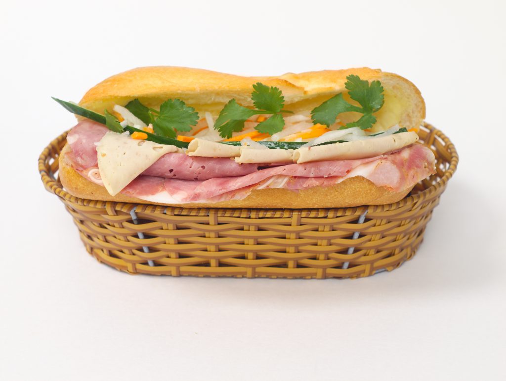 Savory Bánh Mì Filled with Vietnamese Cold Cuts and Creamy Pâté