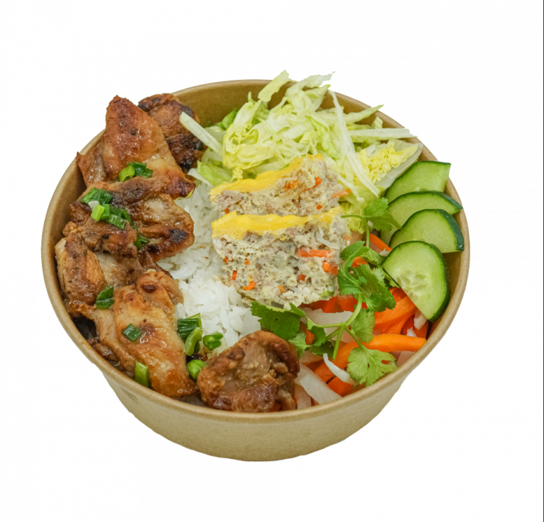 Lemongrass Chicken Rice Bowl Ba Le Banh Mi